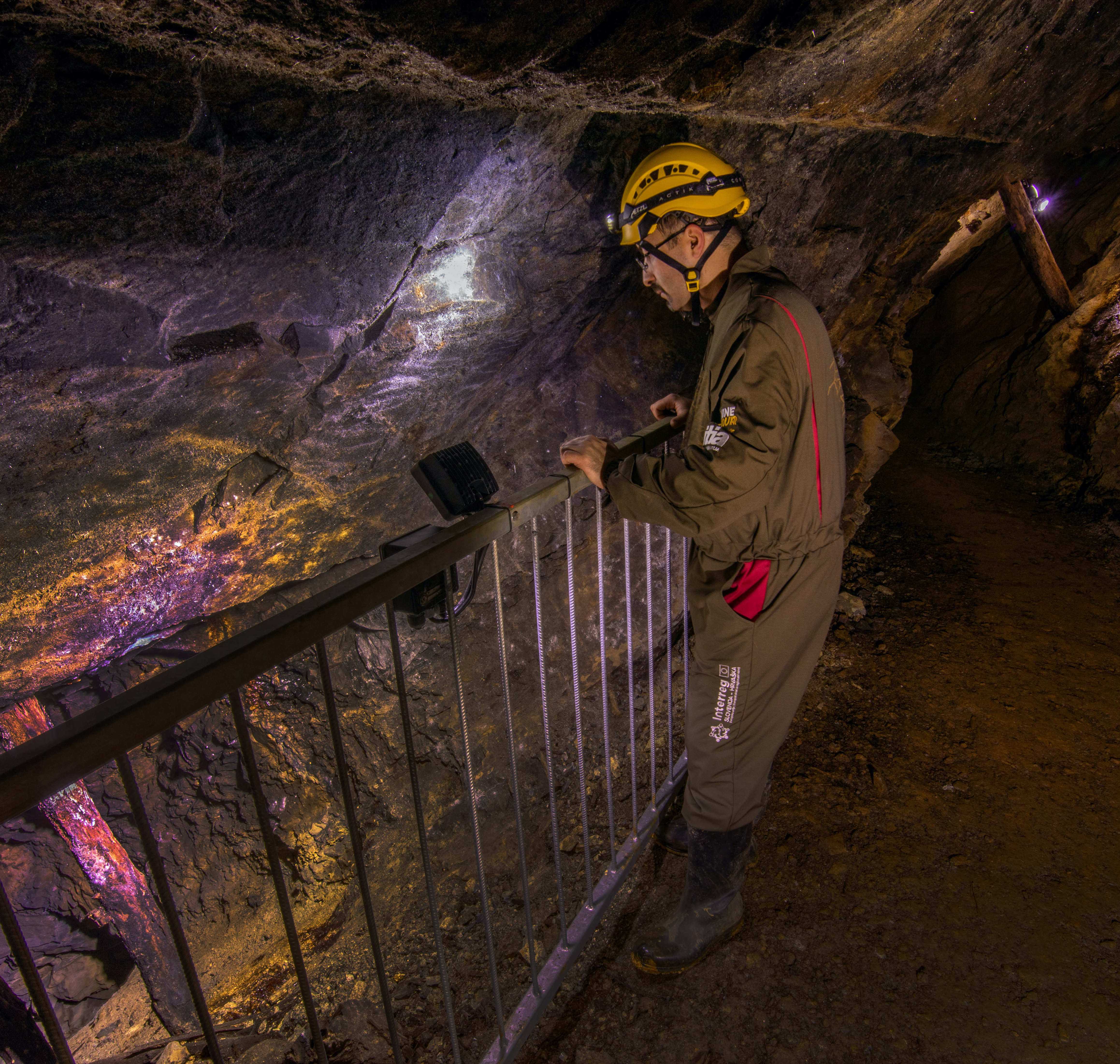 Stalactite in the Sitarjevec mine