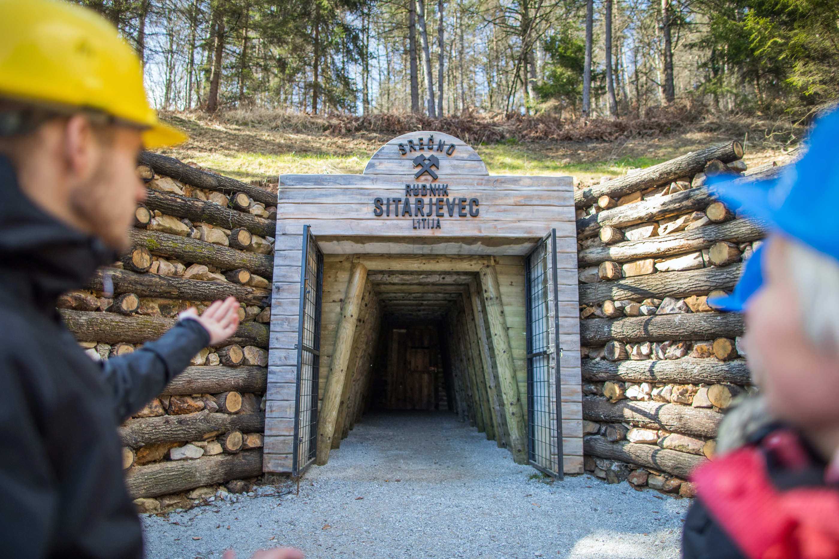 Entrance to the Sitarjevec Mine